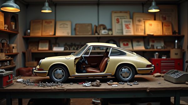 Restaurer une Porsche : où trouver des pièces d'origine et compatibles